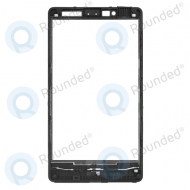 Nokia Lumia 820 cover front, front frame black