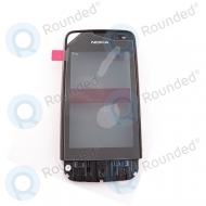 Nokia Asha 311 display digitizer incl front cover brown