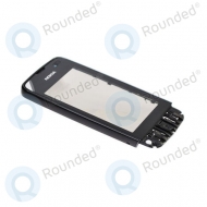 Nokia Asha 311 display digitizer incl front cover dark grey (graphite)