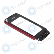 Nokia Asha 311 display digitizer incl front cover red (magenta)
