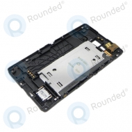Nokia Lumia 820 cover middle, middle housing 00805X9 black