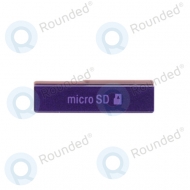 Sony Xperia Z L36h micro SD cover purple
