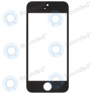iPhone 5 display glass with frame (black)
