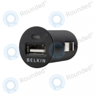 Belkin auto micro oplader + micro USB kabel (zwart)