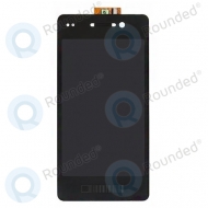 Blackberry 10 Dev Alpha LCD scherm met digitizer (zwart) (version 34202-002)