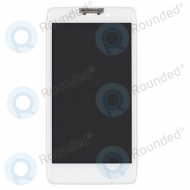 MotorolaDroid Razr MAXX HD XT926 Display module + front cover (white)