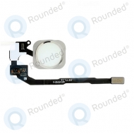 Apple iPhone 5S Home button flex cable with home button silver