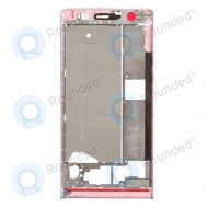 Huawei Ascend P6 Front housing (pink)