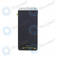HTC One Mini Display module frontcover+lcd+digitizer silver