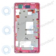 Sony Xperia Z1 Compact (D5503) Main frame, chassis pink 1278-5730