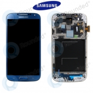 Samsung Galaxy S4 (I9505) Display unit complete blue (GH97-14655C)