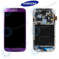 Samsung Galaxy S4 (I9505) Display unit complete purple (GH97-14655D)