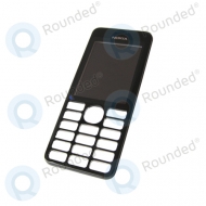 Nokia Asha 206, Asha 206 Dual Sim Front cover black 02501H1