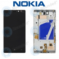 Nokia Lumia 930 Display unit complete silver (00812K8)