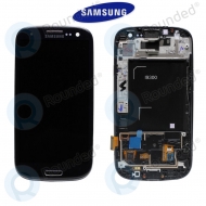 Samsung Galaxy S3 (I9300) Display unit inclusief behuizing black (GH97-13630E)