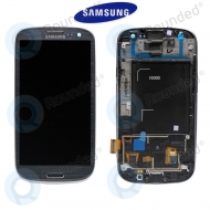 Samsung Galaxy S3 (I9300) Display unit complete grey titanium (GH97-13630F)