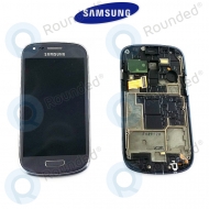Samsung Galaxy S3 Mini VE (I8200) Display unit complete grey titaniumGH97-15508D