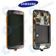 Samsung Galaxy S4 Active (I9295) Display unit complete orange (GH97-14743C)