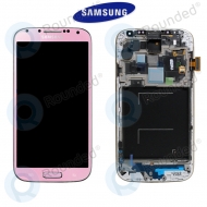 Samsung Galaxy S4 (I9505) Display unit complete pink (GH97-14655G)