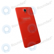 Alcatel One Touch Idol X (6040D/6040D Dual, 6040X) Battery cover red BCC3320E11C0
