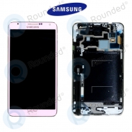 Samsung Galaxy Note 3 (N9005) Display unit complete pinkGH97-15209C