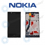 Nokia Lumia 720 Display unit complete black00809K8