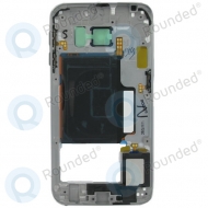 Samsung Galaxy S6 Edge (SM-G925) Middle cover black GH96-08595A