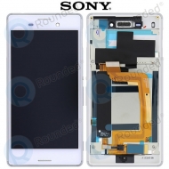 Sony Xperia M4 Aqua (E2303, E2306, E2353) Display unit complete white124TUL0010A