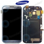 Samsung Galaxy Note 2 (N7100) Display unit complete blueGH97-14112E