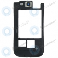 Samsung Galaxy S3 (GT-I9300) Middle cover black and blue GH98-23341A; GH98-23341E