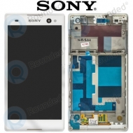 Sony Xperia C3 (D2533), Xperia C3 Dual (D2502) Display unit complete white1287-8714