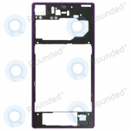 Sony Xperia Z1 (C6902, C6903, C6906) Middle cover purple 1274-8999