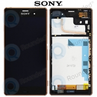 Sony Xperia Z3 Dual (D6633) Display unit complete copper1288-5871