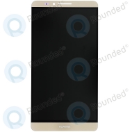 Huawei Ascend Mate 7 Display module LCD + Digitizer gold
