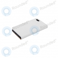 iPhone 6 Book case leather white     image-1