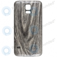 Samsung Galaxy S5 (SM-G900F) Battery cover wood grey
