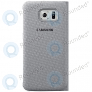 Samsung Galaxy S6 Flip wallet canvas silver (EF-WG920BSEGWW ) EF-WG920BSEGWW