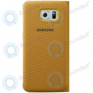 Samsung Galaxy S6 Flip wallet canvas yellow (EF-WG920BYEGWW ) EF-WG920BYEGWW