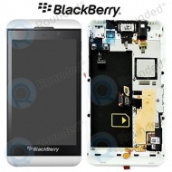 Blackberry Z10 Display unit compleet wit (4G version, 15pin)