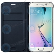 Samsung Galaxy S6 Edge Flip wallet canvas black EF-WG925BBEGWW EF-WG925BBEGWW image-2