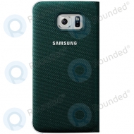 Samsung Galaxy S6 Edge Flip wallet canvas green EF-WG925BGEGWW EF-WG925BGEGWW