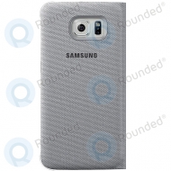 Samsung Galaxy S6 Edge Flip wallet canvas silver EF-WG925BSEGWW EF-WG925BSEGWW