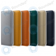 Samsung Galaxy S6 Edge Flip wallet canvas silver EF-WG925BSEGWW EF-WG925BSEGWW image-4