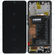 Honor Magic6 Lite (ALI-NX3) Display module front cover + LCD + digitizer + battery midnight black 0235AHHP