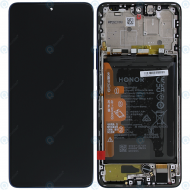 Huawei Honor Magic4 Lite (ANY-LX1, ANY-LX2, ANY-LX3) Display module front cover + LCD + digitizer + battery ocean blue 0235ABST 0235ACGC