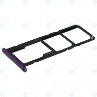 Huawei Y6p (MED-LX9 MED-LX49) Honor 9A (MOA-LX9N) Sim tray + MicroSD tray phantom purple 97070XMJ
