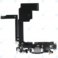Charging connector flex black titanium for iPhone 15 Pro