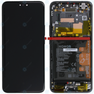 Honor Magic6 Pro (BVL-AN16, BVL-N49) Display module front cover + LCD + digitizer + battery black 0235AJLM