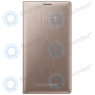 Samsung Galaxy Note 4 LED Flip wallet gold EF-NN910BEEGWW EF-NN910BEEGWW