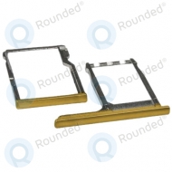 HTC One M8, One M8s Sim tray + Micro SD tray gold